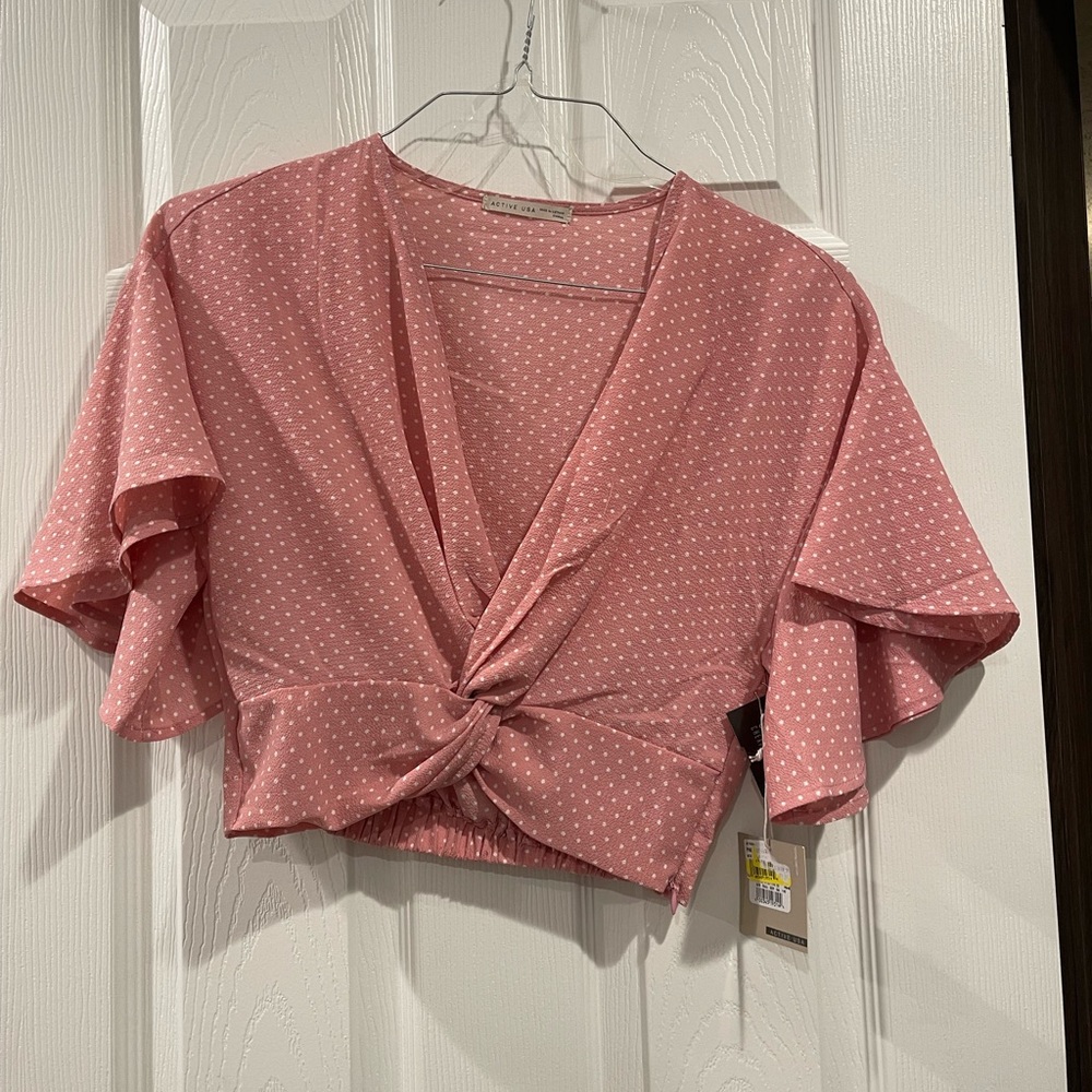 Pink top